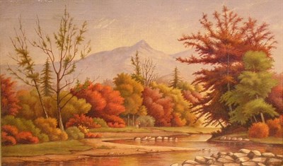 Lot 2024 - G. Currier American, 19th century AUTUMN ON...