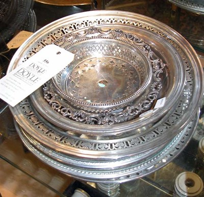 Lot 556 - Miscellaneous Group of Sterling Silver Table...