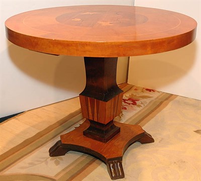 Lot 3192 - Art Deco Style Various Woods Marquetry...
