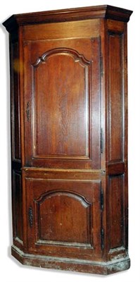 Lot 3182 - Louis XV Style Oak Corner Cabinet Height 7...