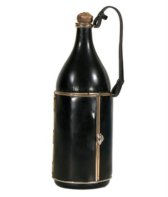 Lot 261 - Paulette Bottle Handbag French, 1950s Of black...