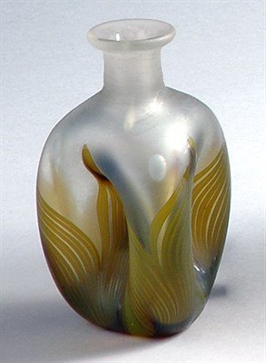 Lot 2686 - American Art Glass Bottle Attributed to...