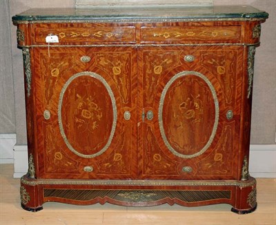 Lot 2522 - Louis XVI Style Gilt-Metal Mounted Marquetry...