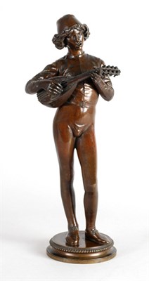 Lot 2381 - Patinated-Bronze Figure F. Barbedienne Foundry...