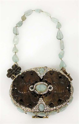 Lot 271A - Iradj Moini Serpentine and Aquamarine...