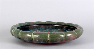 Lot 3293 - Fulper Glazed Pottery Center Bowl Diameter 13...
