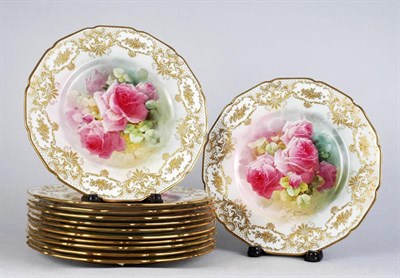 Lot 3554 - Twelve Royal Doulton Porcelain Plates