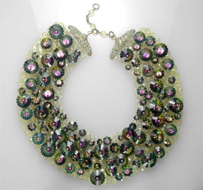 Lot 419 - Coppola e Toppo Lime and Iridescent Collar...