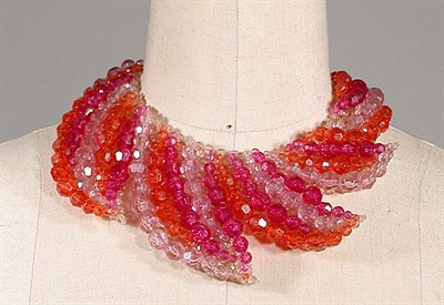 Lot 417 - Coppola e Toppo Graduating Leaf Collar Italian,...