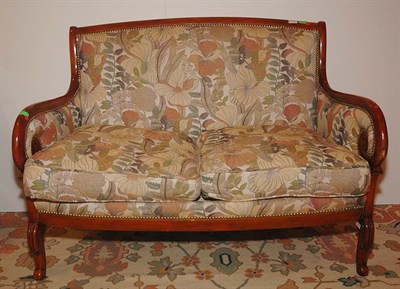 Lot 3404 - Louis XV Style Upholstered Settee 19th Century...