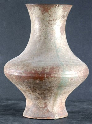 Lot 147 - Chinese Green Glazed Pottery Vase Han Dynasty