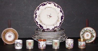 Lot 171 - Miscellaneous Group of Porcelain Cups and...