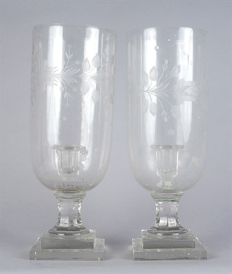 Lot 3357 - Set of Six Regency Style Cut Glass...