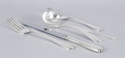 Lot 3429 - Tiffany Sterling Silver Flatware Service In...