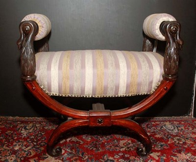 Lot 2492 - Louis XVI Style Carved Mahogany and Stained...