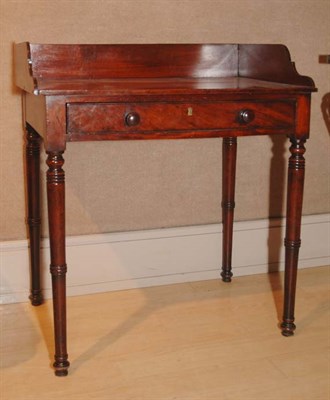 Lot 3355 - William IV Mahogany Wash Stand Height 35 1/2...