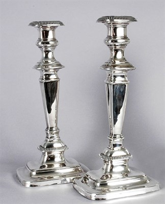 Lot 4005 - Pair of Georgian Style Silver Plated...