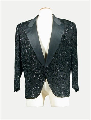 Lot 314A - Perry Ellis Man's Embroidered Dinner Jacket...
