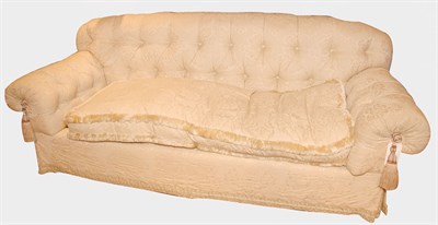 Lot 3266 - DeAngelis Sofa Length 7 feet 3 inches.
