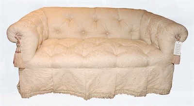 Lot 3257 - DeAngelis Loveseat Length 60 inches.
