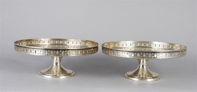 Lot 4069 - Pair of Gorham Sterling Silver Reticulated...
