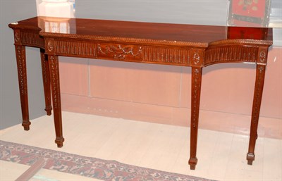 Lot 3632 - Georgian Style Mahogany Console Height 34 1/2...