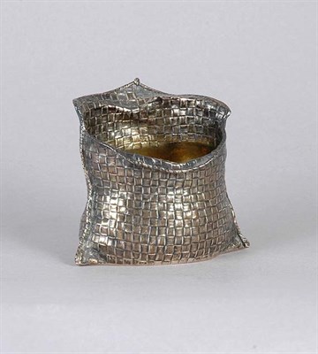 Lot 4087 - Buccellati Sterling Silver Sack-Form Box...
