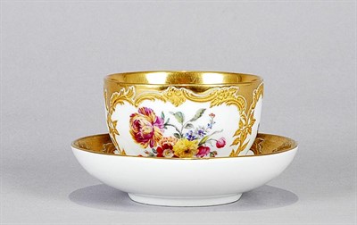 Lot 4089 - KPM Porcelain Tea Bowl and Saucer