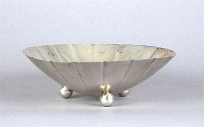 Lot 4091 - Tiffany Sterling Silver Footed Bowl Diameter 6...