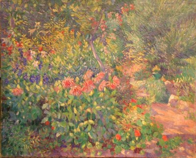 Lot 1258 - Abel George Warshawsky 1883-1962 GARDEN IN...