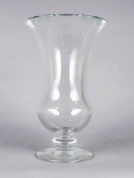 Lot 4107 - Baccarat Crystal Vase Height 10 3/4 inches.