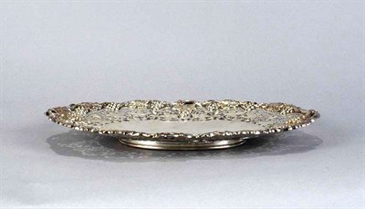 Lot 4118 - English Silver Grape and Vine Decorated...