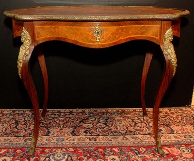 Lot 2474 - Louis Philippe Gilt-Bronze Mounted Marquetry...