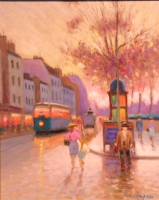 Lot 52 - Luciano Rampaso Italian, b.1936 PARIS Signed...