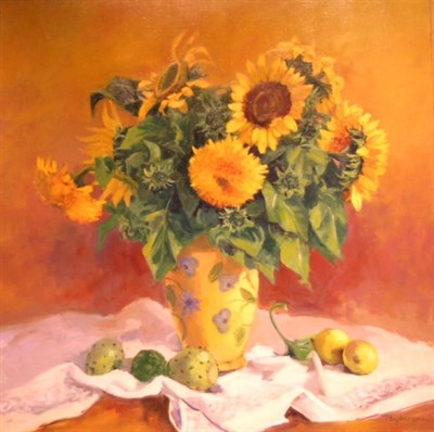 Lot 1053 - Annie Puybareau French, b.1955 LES TOURNESOLS...
