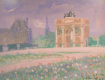 Lot 1137 - Jean Dufy French, 1888-1964 LE JARDIN DES...