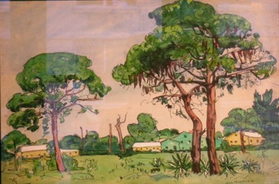 Lot 43 - Jane Peterson American, 1876-1965 HOUSES,...