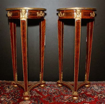 Lot 2120 - Pair of Empire Style Gilt-Metal Mounted...