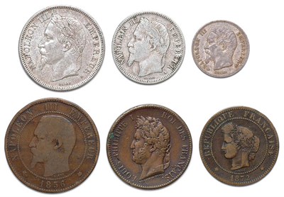 Lot 2070 - FRANCE: Approximately One Hundred Twenty-Nine Coins, 1226 to 1898
