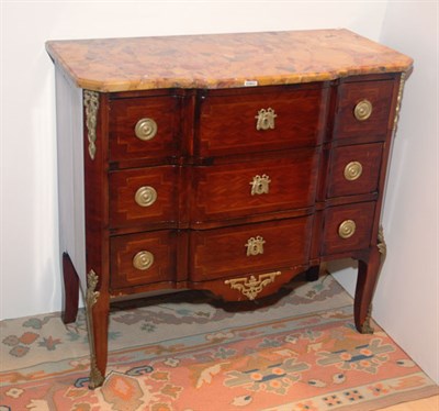 Lot 3538 - Transitional Louis XV/XVI Style Marble Top...