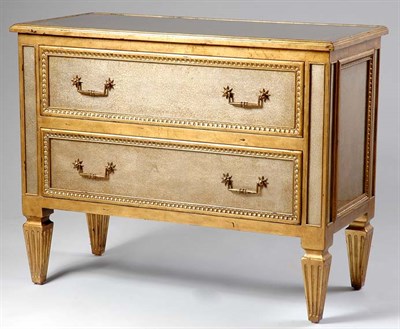 Lot 3215 - Pair of Neoclassical Style Crackle Decorated...