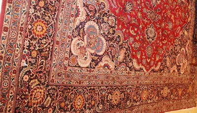 Lot 2761 - Kashan Carpet Central Persia, mid 20th century...