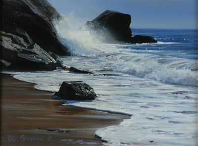 Lot 1068 - Peter Ellenshaw American, b.1913 SURF ON A...
