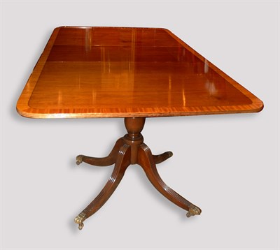 Lot 3527 - Georgian Style Mahogany Double-Pedestal Dining...