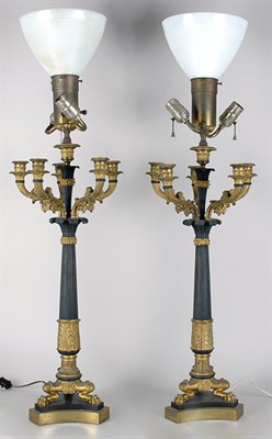 Lot 2124 - Pair of Neoclassical Style Gilt and...