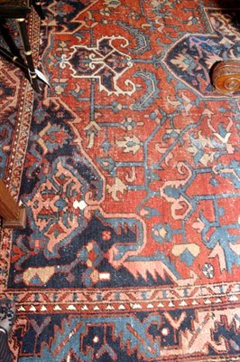 Lot 3653 - Heriz Carpet Northwest Persia, circa 1925 The...