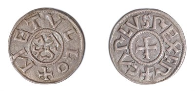 Lot 2024 - FRANCE: 774 to 814 A.D., 1 Denier