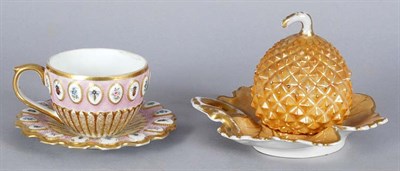Lot 577 - Paris Porcelain Cup and Saucer Mid 19th...