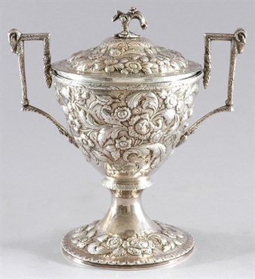 Lot 2255 - S. Kirk & Sons Silver Two-Handled Covered Bowl...