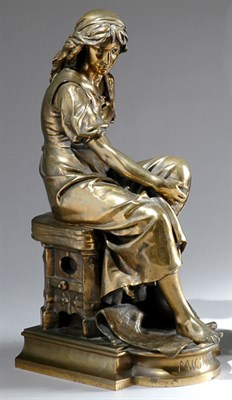 Lot 2294 - Gilt-Bronze Figure After a model by...